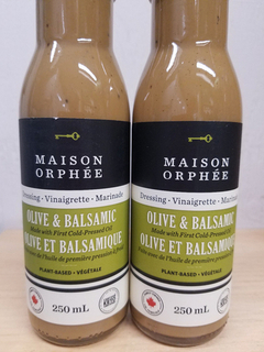 Vinaigrette - Olive & Balsamic (Orphee)